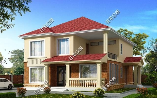 看看這套小別墅，搞定挑空客廳、旋轉樓梯只要25萬！