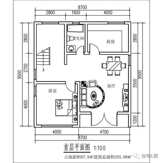 8.7X9.5米農(nóng)村3層別墅，22萬(wàn)？實(shí)拍！