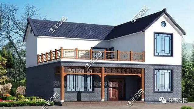 新農(nóng)村自建房，30萬(wàn)蓋小院別墅，第一套最受歡迎！