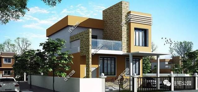 20萬建好，只有90后才喜歡的現(xiàn)代二層戶型推薦