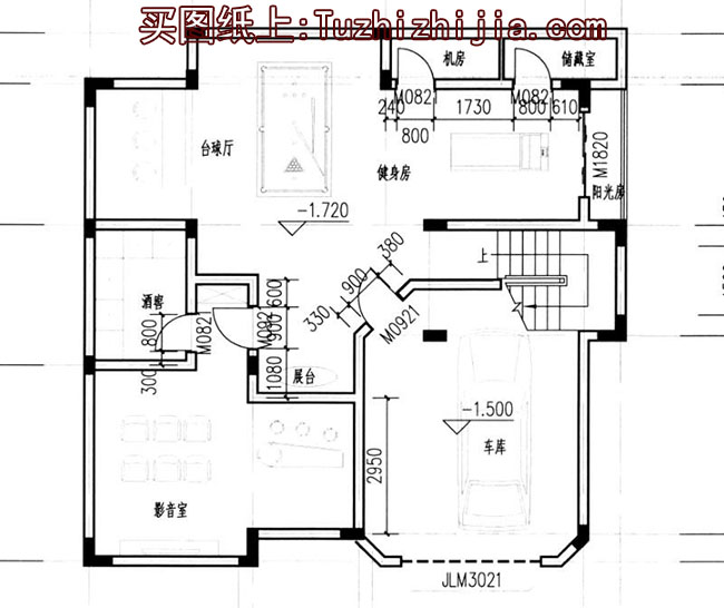 高端三層帶地下室別墅房屋設(shè)計(jì)圖方案及效果圖