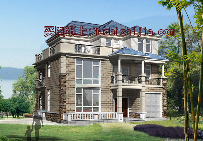 200平方農(nóng)村三層別墅房屋設(shè)計圖及效果圖，大戶型精選