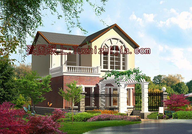 小型經(jīng)濟(jì)實(shí)用的二層別墅房屋設(shè)計(jì)圖，小戶型經(jīng)典設(shè)計(jì)