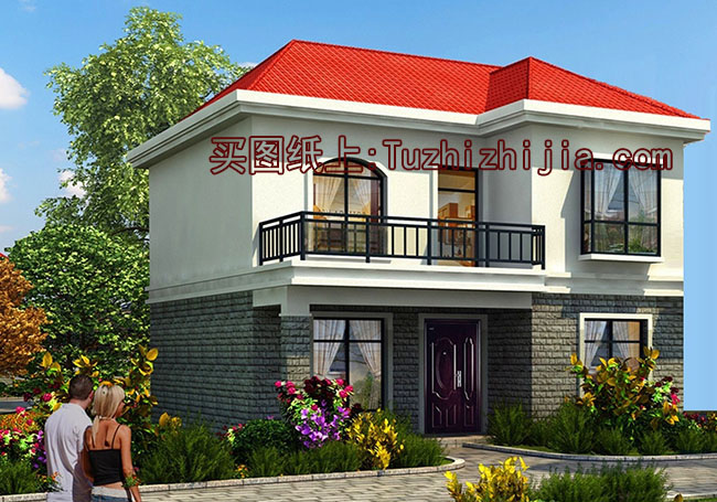 經(jīng)典小戶型新農(nóng)村房屋住宅設(shè)計(jì)圖，10萬左右