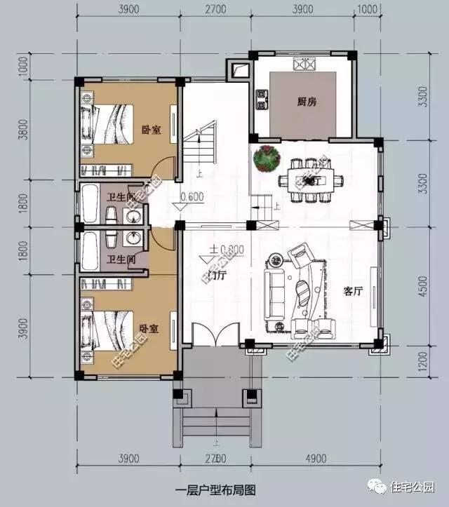 農(nóng)村小戶型別墅設(shè)計(jì)圖，成本30萬，哪套蓋的人最多！