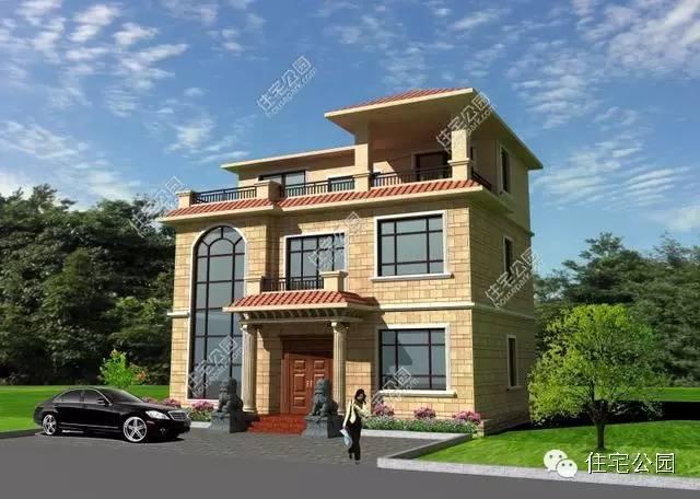 三層別墅設(shè)計圖，戶型合理，很適合生活，含全部施工圖！