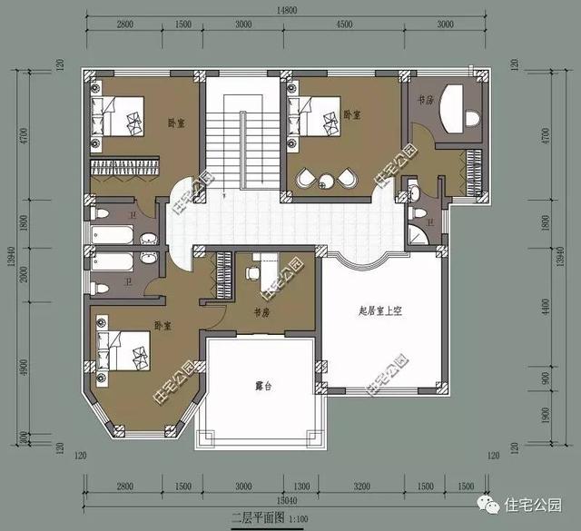 七套農(nóng)村別墅戶型設(shè)計(jì)圖，哪一套是你的最愛(ài)呢？
