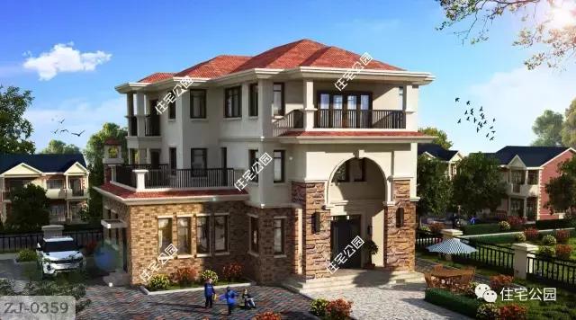 七套農(nóng)村別墅戶型設(shè)計(jì)圖，哪一套是你的最愛(ài)呢？