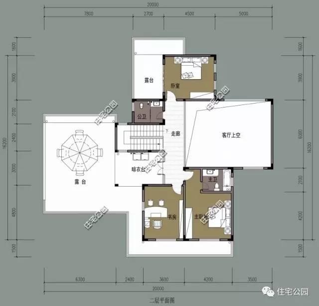 七套農(nóng)村別墅戶型設(shè)計(jì)圖，哪一套是你的最愛(ài)呢？