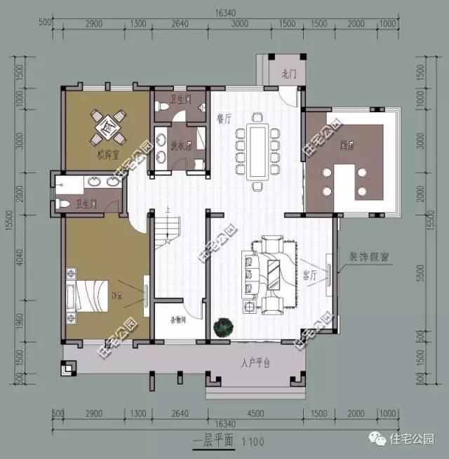 七套農(nóng)村別墅戶型設(shè)計(jì)圖，哪一套是你的最愛(ài)呢？