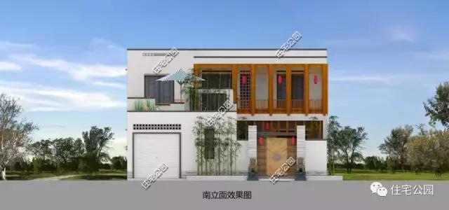 11X21米中式大平層設(shè)計(jì)圖，種花養(yǎng)魚生活悠閑！你是不是也想回家建？