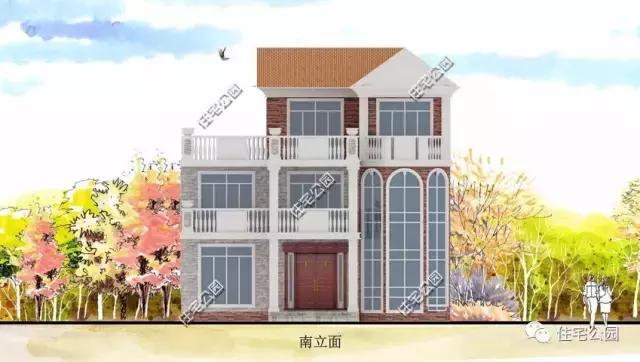 農(nóng)村自建三層別墅設(shè)計(jì)，墻體用落地窗真的好嗎？