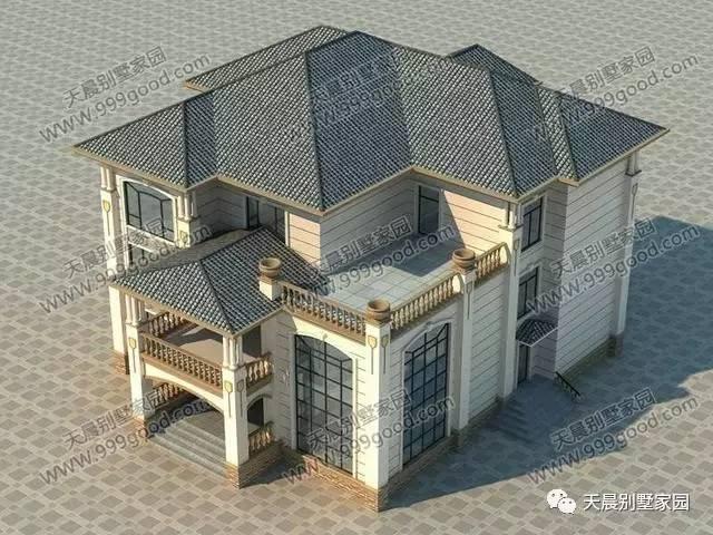 自從蓋了這套歐式別墅設(shè)計(jì)，親戚鄰居來的就勤了！