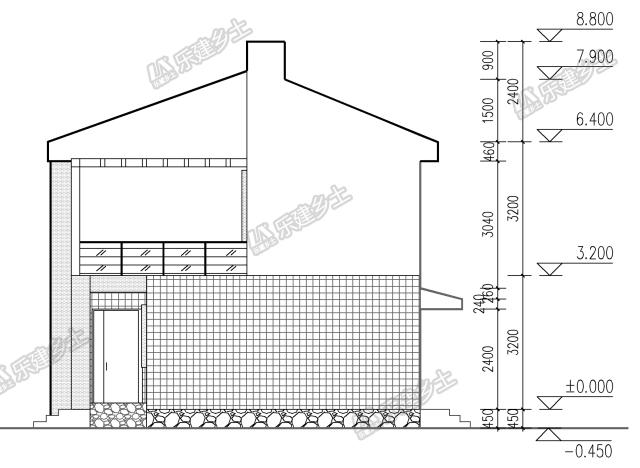 二層別墅設(shè)計(jì)，可獨(dú)棟可聯(lián)排，適合三代人居住