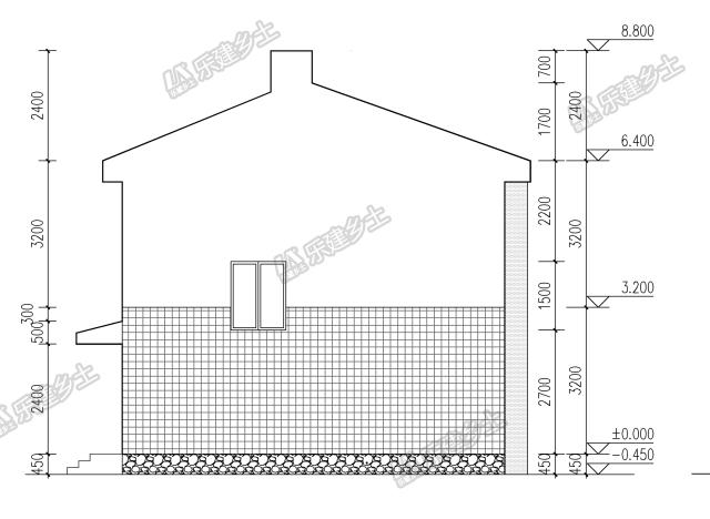 二層別墅設(shè)計(jì)，可獨(dú)棟可聯(lián)排，適合三代人居住