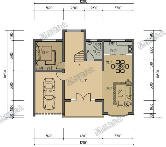 簡(jiǎn)歐三層自建房設(shè)計(jì)，簡(jiǎn)潔美觀，多代同堂都沒問題！