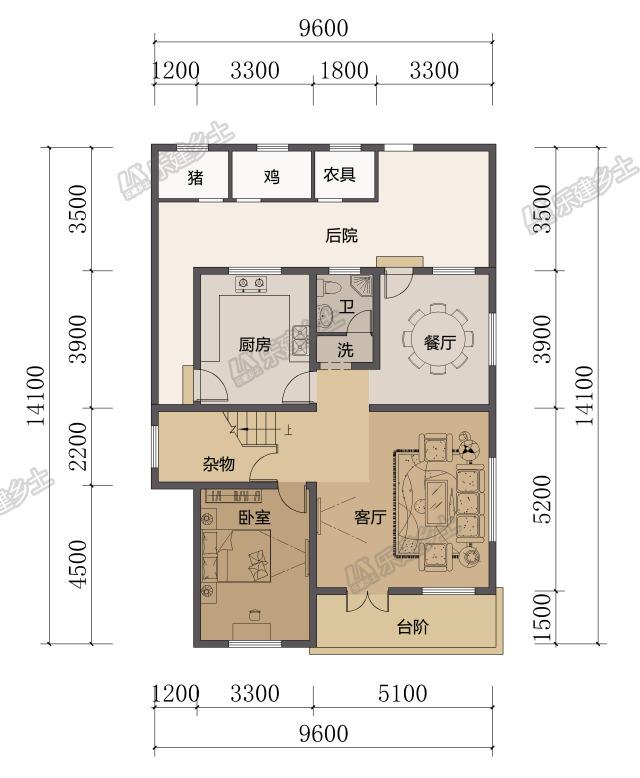 20萬(wàn)自建三層新農(nóng)村別墅設(shè)計(jì)，獨(dú)具特色，有想蓋的沖動(dòng)嗎？