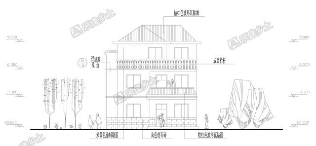 20萬(wàn)自建三層新農(nóng)村別墅設(shè)計(jì)，獨(dú)具特色，有想蓋的沖動(dòng)嗎？