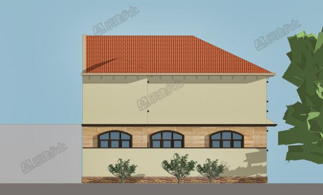 歐式二層別墅設(shè)計(jì)，布局合理，外觀精美！