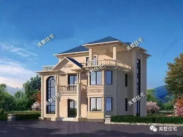 11X11米農(nóng)村豪華別墅設(shè)計(jì)圖，外觀完美，布局合理！