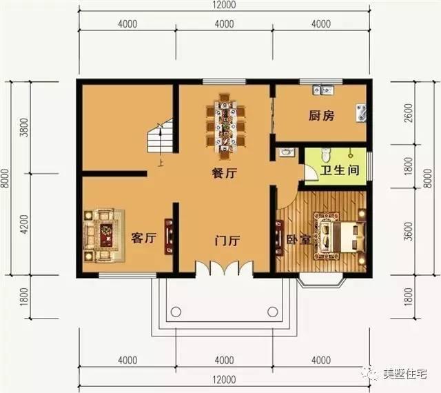 宅基地只有12X8米的農(nóng)村自建房，建出來照樣讓人羨慕！