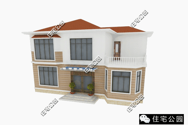 20萬(wàn)農(nóng)村自建二層小別墅設(shè)計(jì)，戶型不大但很經(jīng)典，建房首選！