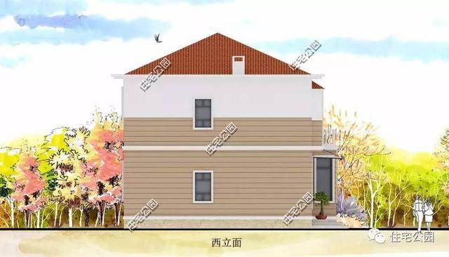 20萬(wàn)農(nóng)村自建二層小別墅設(shè)計(jì)，戶型不大但很經(jīng)典，建房首選！