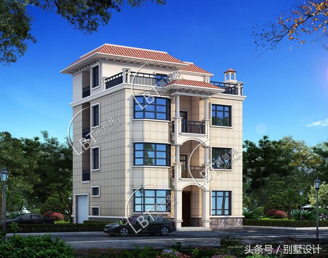 兩兄弟回農(nóng)村各自蓋了一棟四層房屋設(shè)計，剛完工就在全縣羨慕不已！