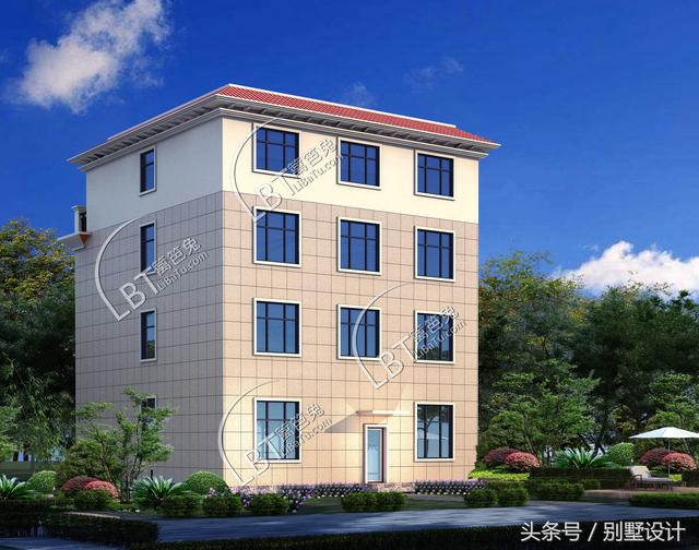 兩兄弟回農(nóng)村各自蓋了一棟四層房屋設(shè)計，剛完工就在全縣羨慕不已！