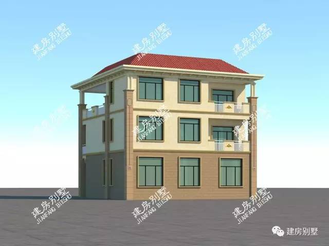 三層農(nóng)村豪華別墅設(shè)計(jì)圖，在老家自建房首選！