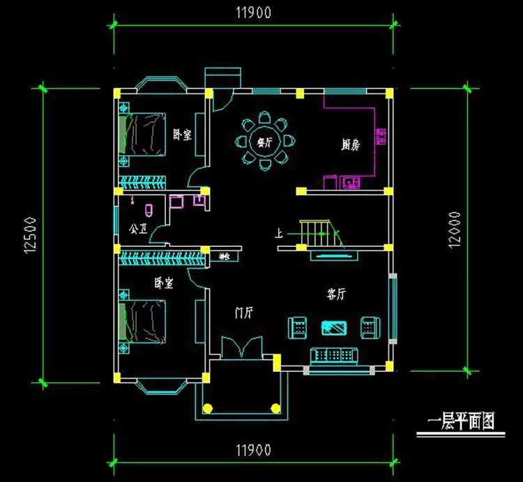 經(jīng)典歐式別墅設(shè)計，客廳挑空，建好后倍漂亮！