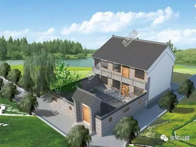 北方農(nóng)村房屋戶型設(shè)計，生活如此簡單自然！