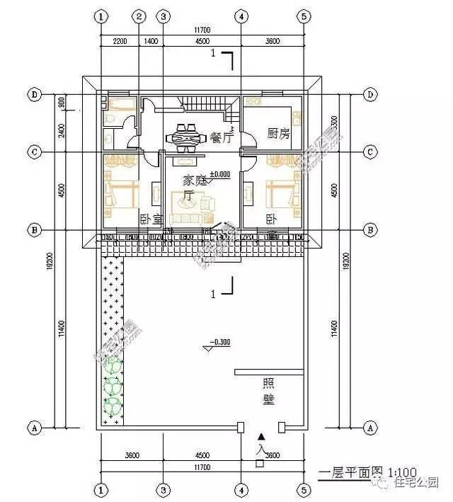 北方農(nóng)村房屋戶型設(shè)計，生活如此簡單自然！