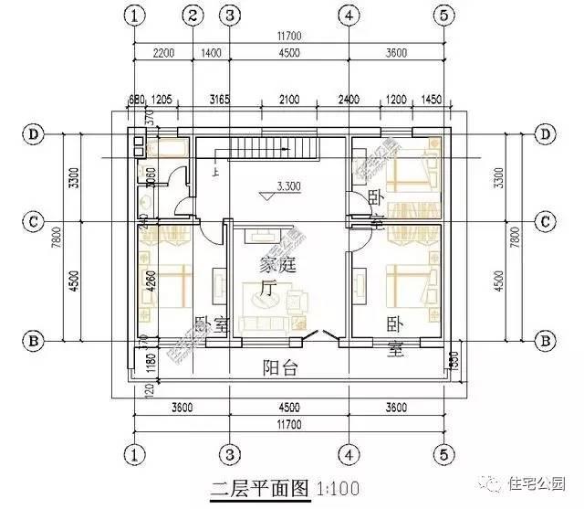 北方農(nóng)村房屋戶型設(shè)計，生活如此簡單自然！