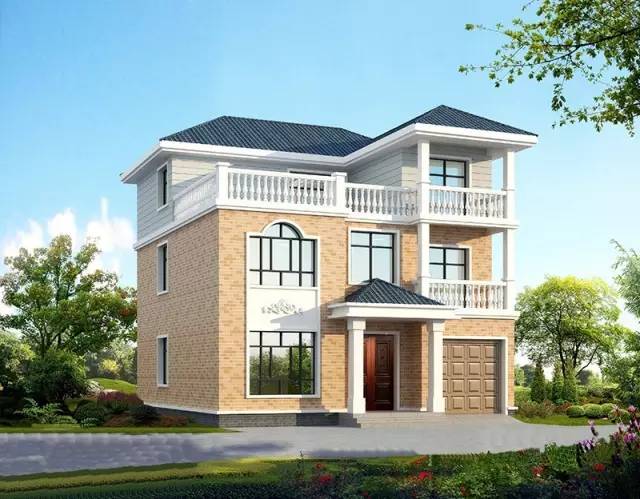 三層農(nóng)村別墅設(shè)計(jì)圖，經(jīng)過精挑細(xì)選一年才選好！