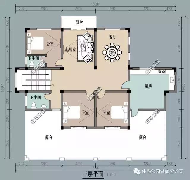 自建三層別墅設(shè)計(jì)，造型精致大氣，博得村里人陣陣掌聲！