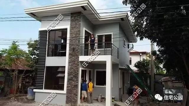 15萬(wàn)自建二層農(nóng)村別墅設(shè)計(jì)，建成以后比效果圖還美？