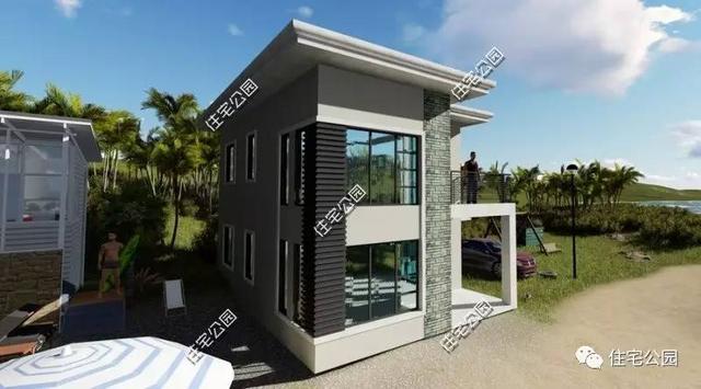 15萬(wàn)自建二層農(nóng)村別墅設(shè)計(jì)，建成以后比效果圖還美？