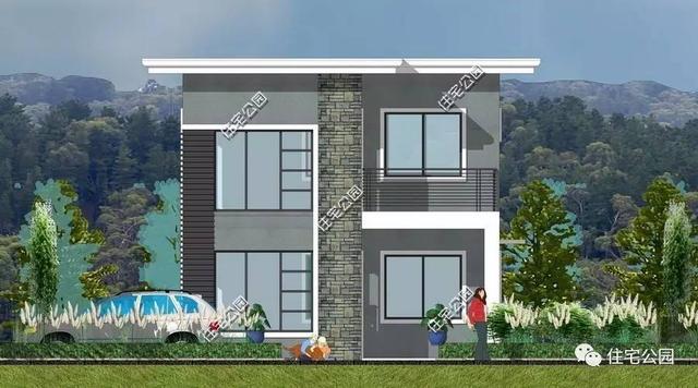 15萬(wàn)自建二層農(nóng)村別墅設(shè)計(jì)，建成以后比效果圖還美？