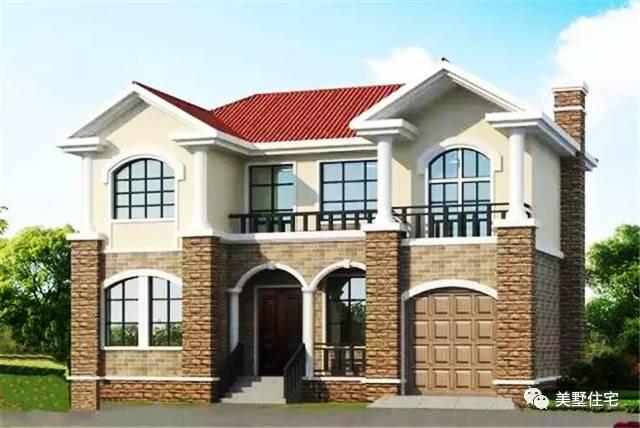 13米*8米農(nóng)村二層小別墅，造價(jià)18萬(wàn)，戶型很符合農(nóng)村自建！