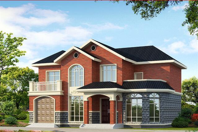 農(nóng)村別墅設(shè)計(jì)，全紅色外觀個(gè)性設(shè)計(jì)，看過一眼，讓你忘不了！