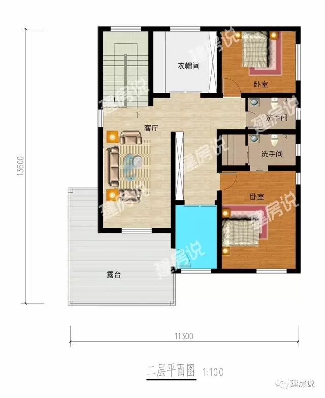 十款經(jīng)典二層農(nóng)村自建別墅戶型設(shè)計，你喜歡哪款呢？