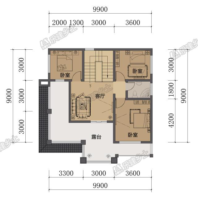 二層鄉(xiāng)村住宅設(shè)計(jì)方案，打破傳統(tǒng)，賦予新的美感！
