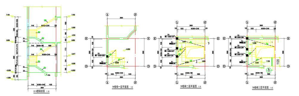 農(nóng)村自建房要點(diǎn)，自建別墅設(shè)計(jì)完整施工套圖！