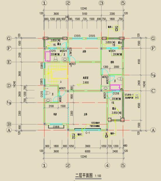 農(nóng)村自建房要點(diǎn)，自建別墅設(shè)計(jì)完整施工套圖！