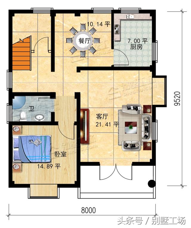 農(nóng)村自建別墅設計帶露臺，教你什么叫享受生活！