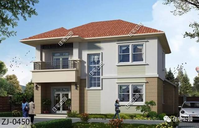 96平農(nóng)村小別墅設(shè)計圖，柴火做飯樣樣都行，15萬能建好嗎？