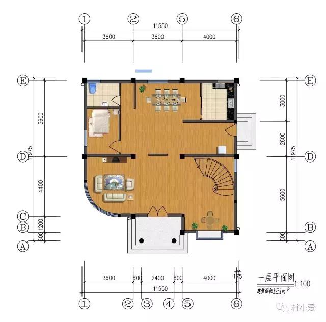 12×20米四層自建別墅設(shè)計(jì)圖，行走于鄉(xiāng)村的建筑設(shè)計(jì)！
