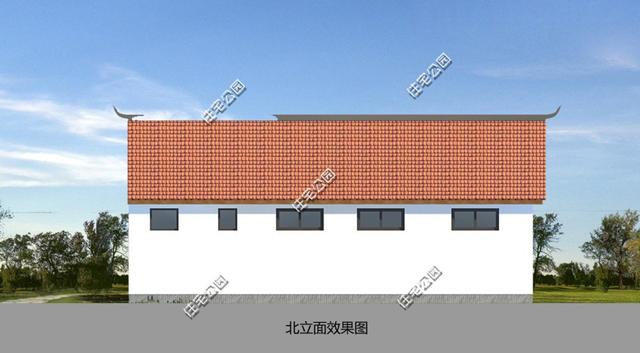 自建單層鄉(xiāng)村合院設(shè)計(jì)，12萬所有都齊全了！