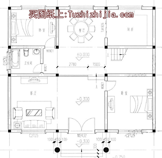 140平三層別墅房屋設計圖，含外觀圖片，外觀現(xiàn)代時尚